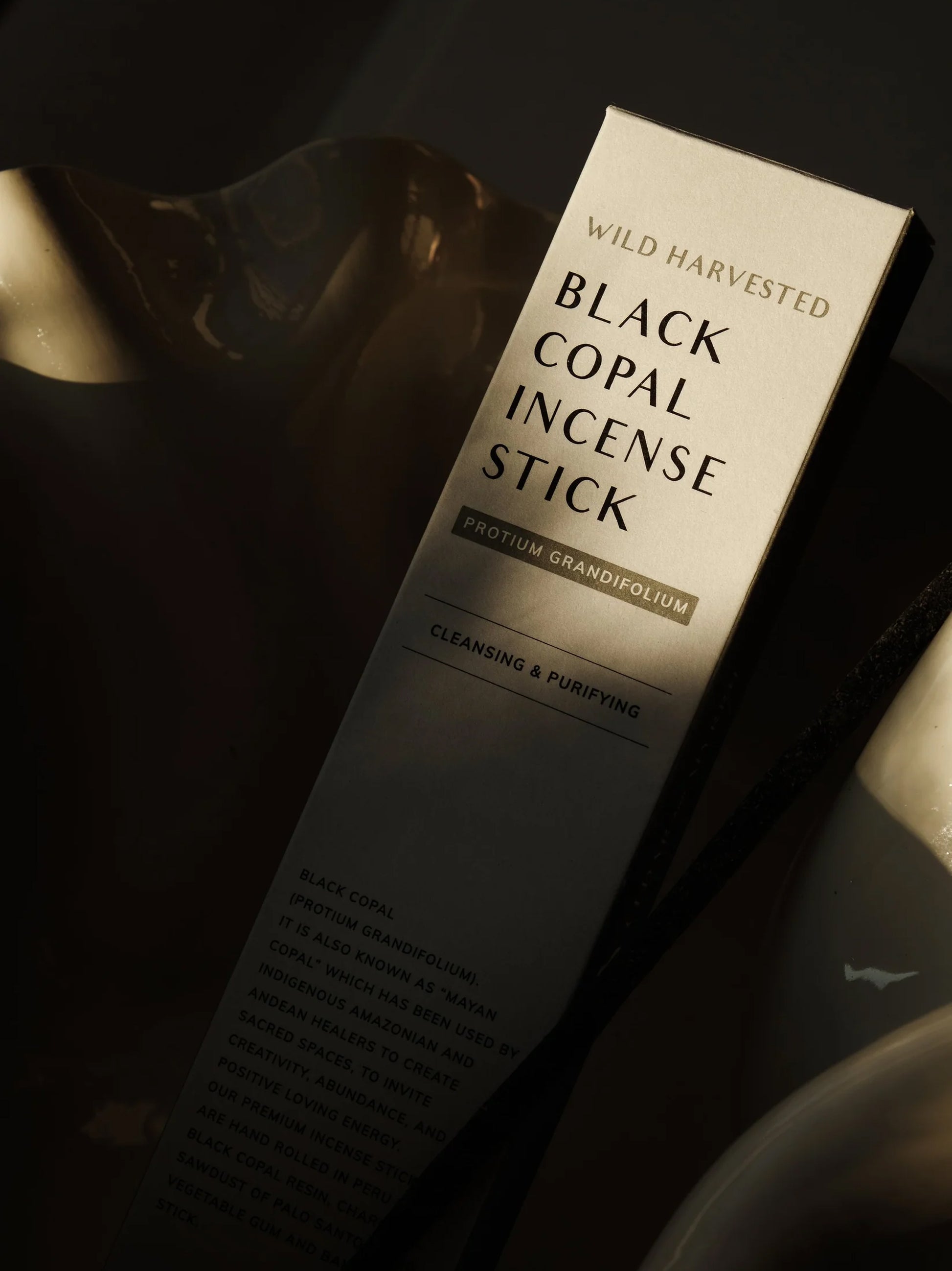 7 Wild Harvested Black Copal Incense Sticks