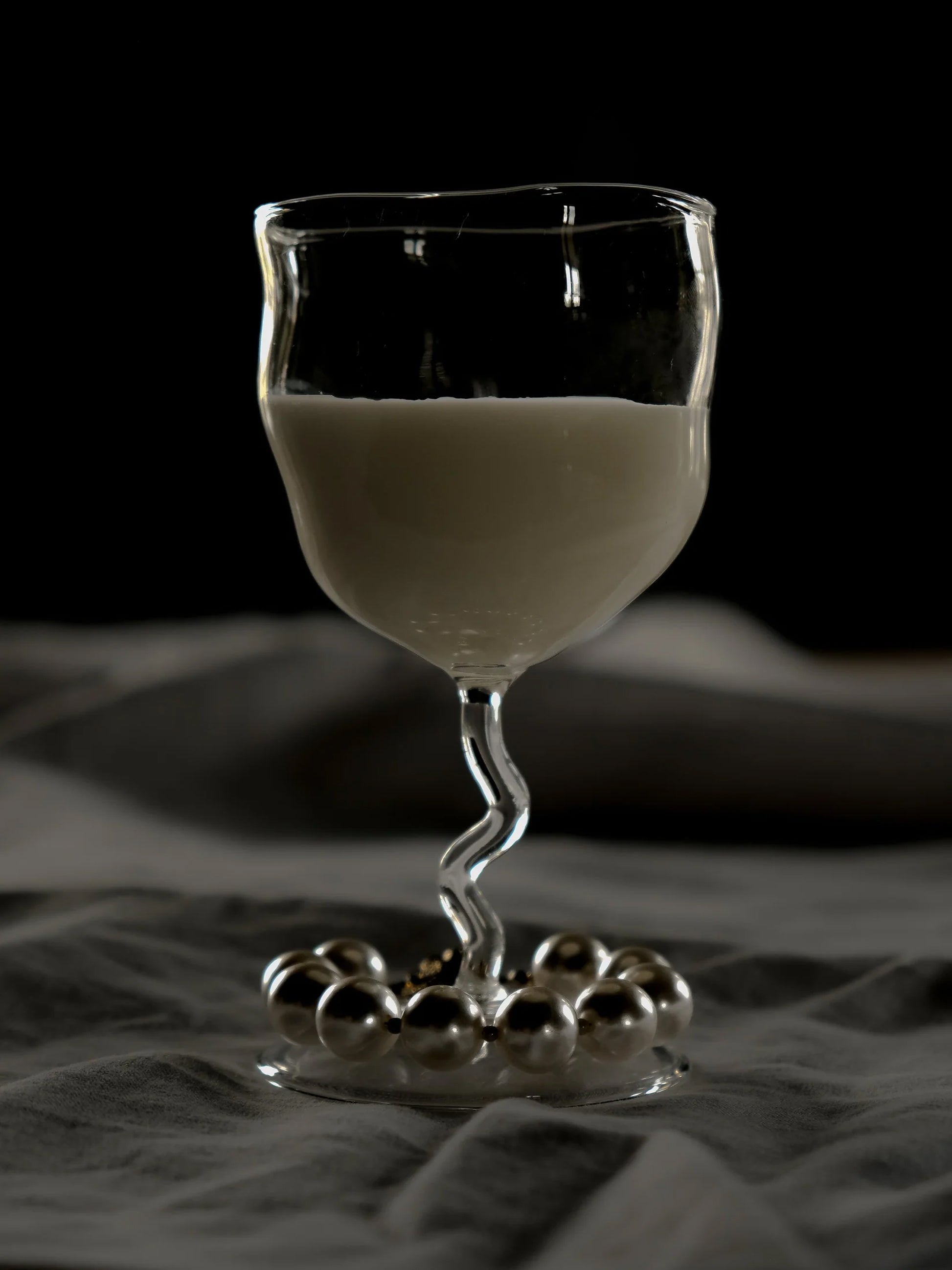 The Perfectly Imperfect Wine Glass by Lune 1860