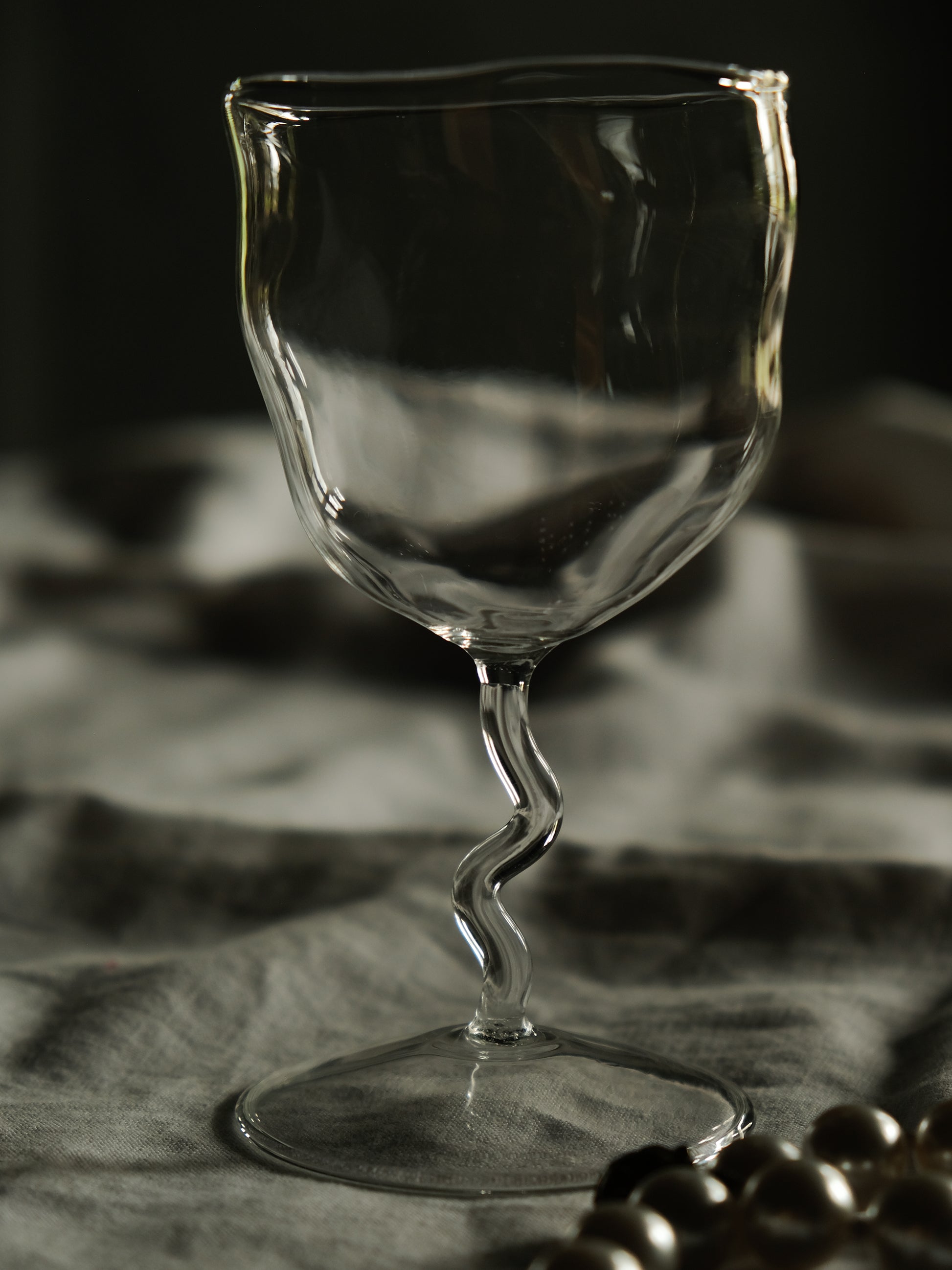 The Perfectly Imperfect Wine Glass by Lune 1860